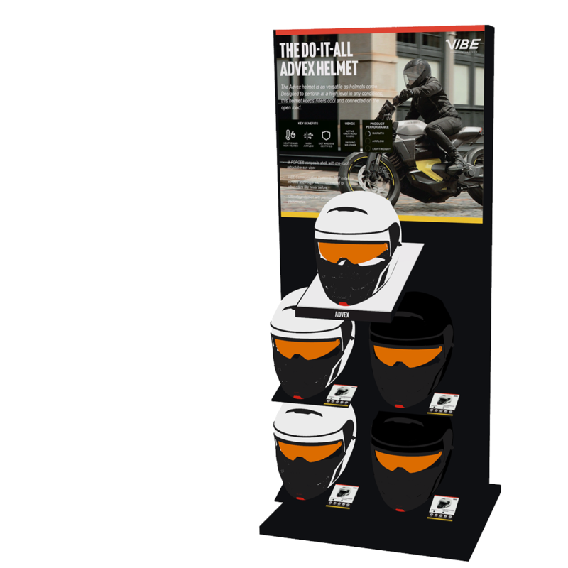 Helmet rack + specific Can-Am Motorcycles  visual  Main Image